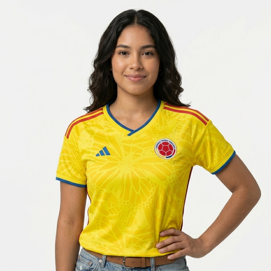 Camiseta Colombia 2026 Dama – Versión Fan 1.1 🇨🇴⚽