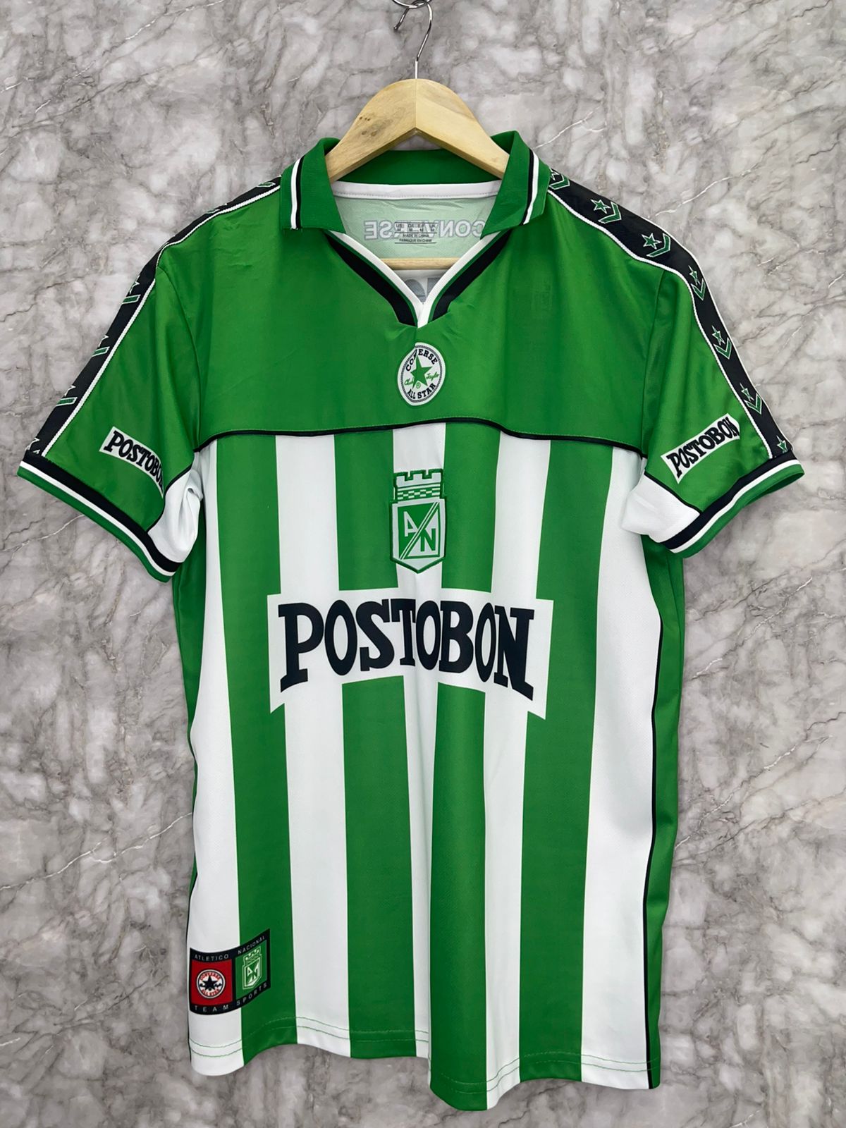Camiseta Retro Atlético Nacional – Edición Postobón 2000 💚⚽