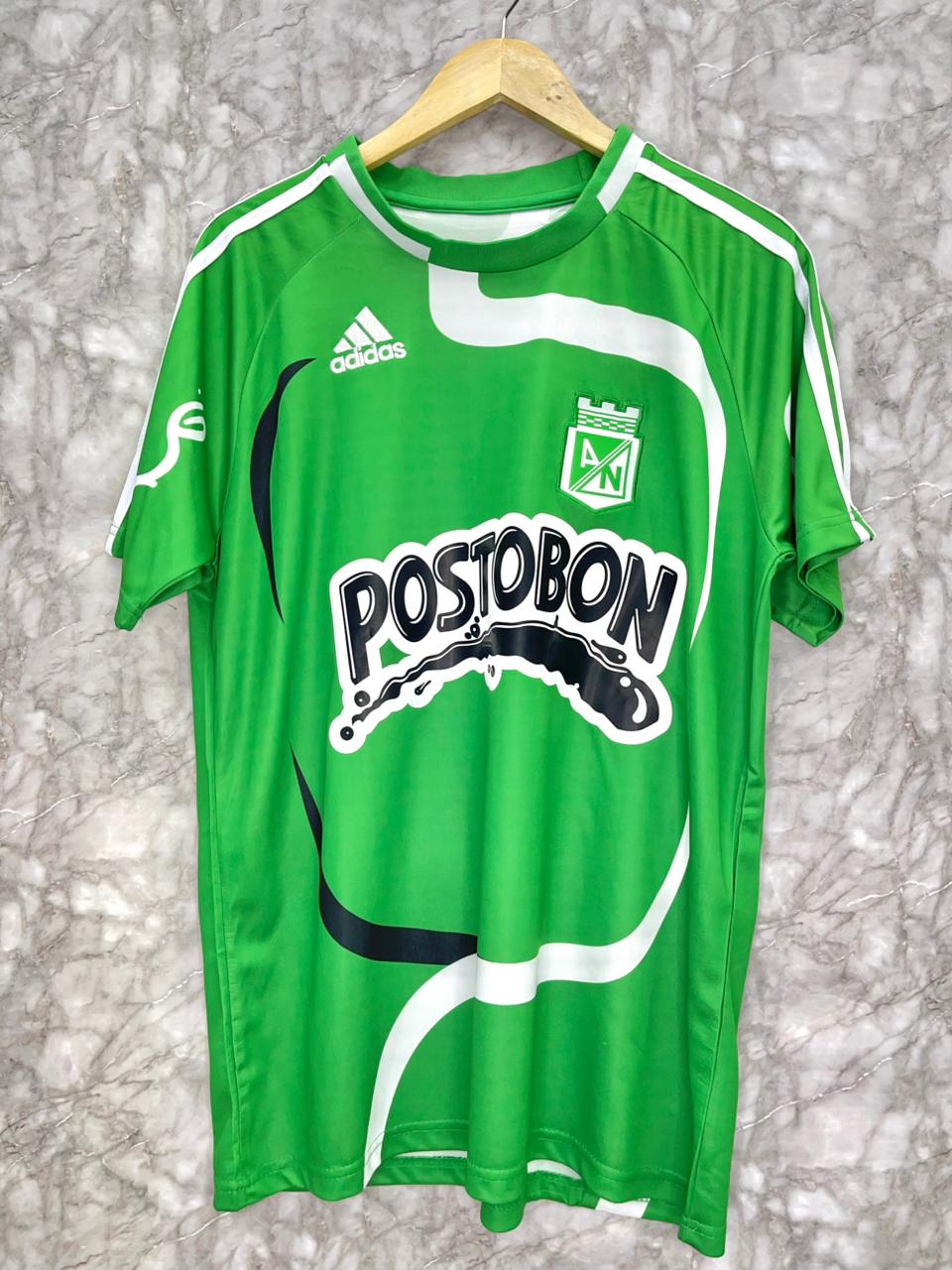 Camiseta Retro Atlético Nacional – Edición Postobón 2005 💚⚽