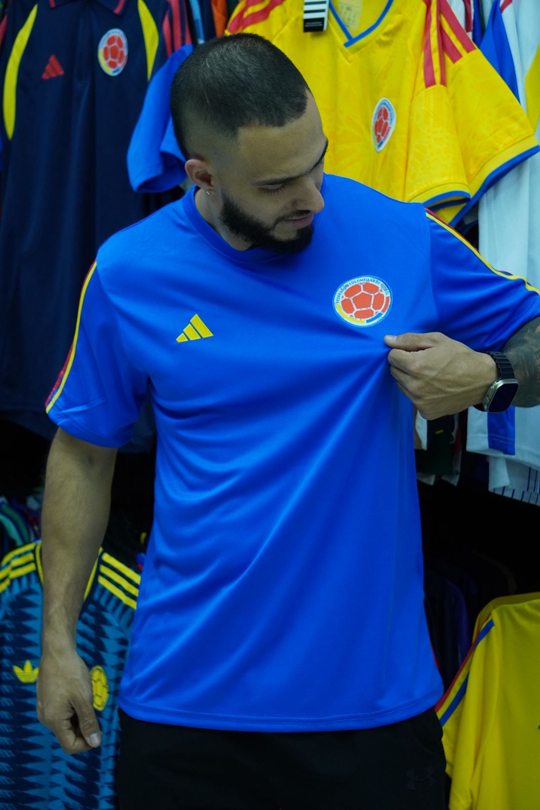 Camiseta Selección Colombia Entrenamiento ⚽ | Ligera y Transpirable