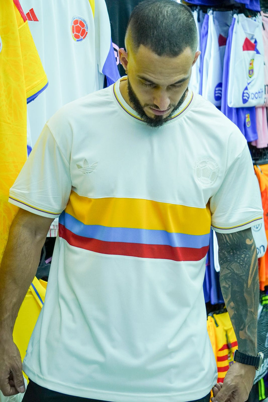 Camiseta Colombia Centenario Hombre 🇨🇴⚽