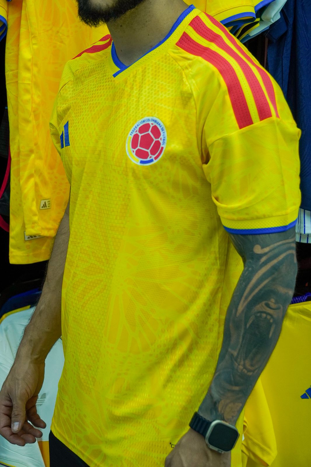 Camiseta Colombia 2026 Hombre – Versión Player 1.1 🇨🇴⚽
