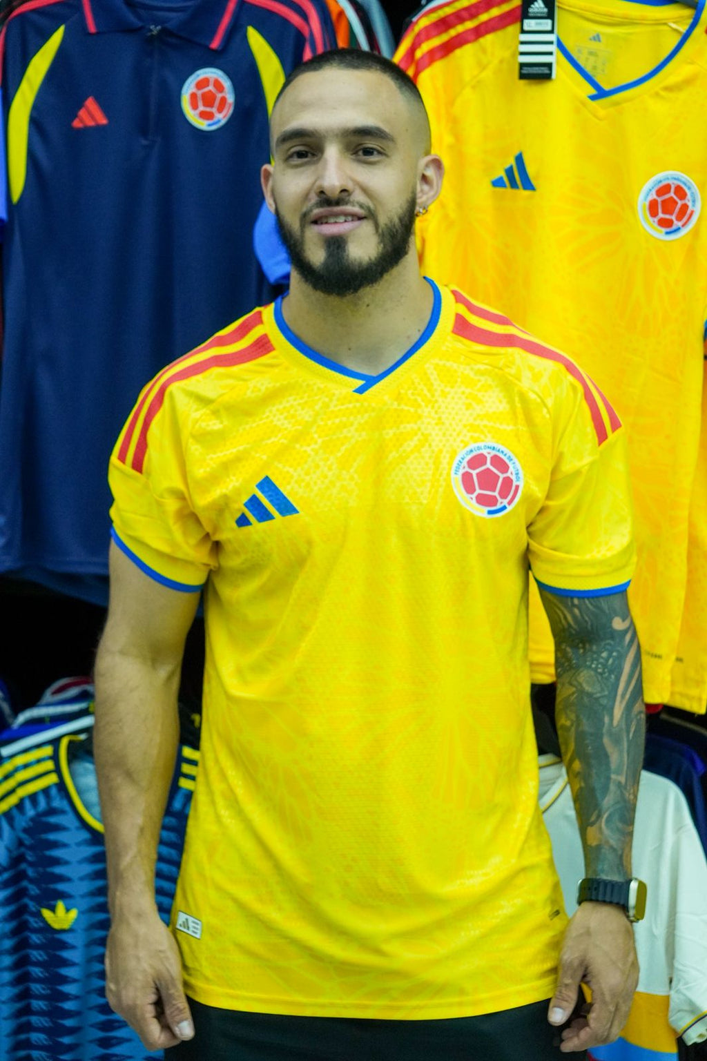 Camiseta Colombia 2026 Hombre – Versión Player 1.1 🇨🇴⚽